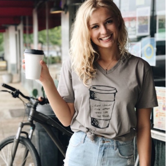 After Coffee T-Shirt - Picture 1 of 4